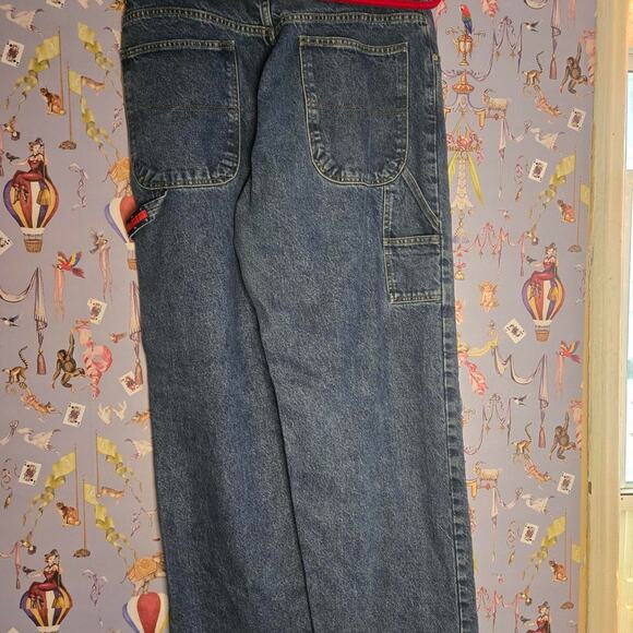Navy tommy hilfiger baggy jeans - Picture 4 of 6